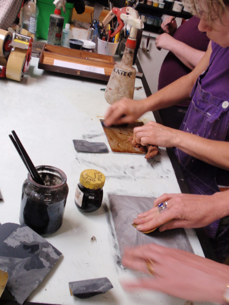 printmaking course, holidays, activities